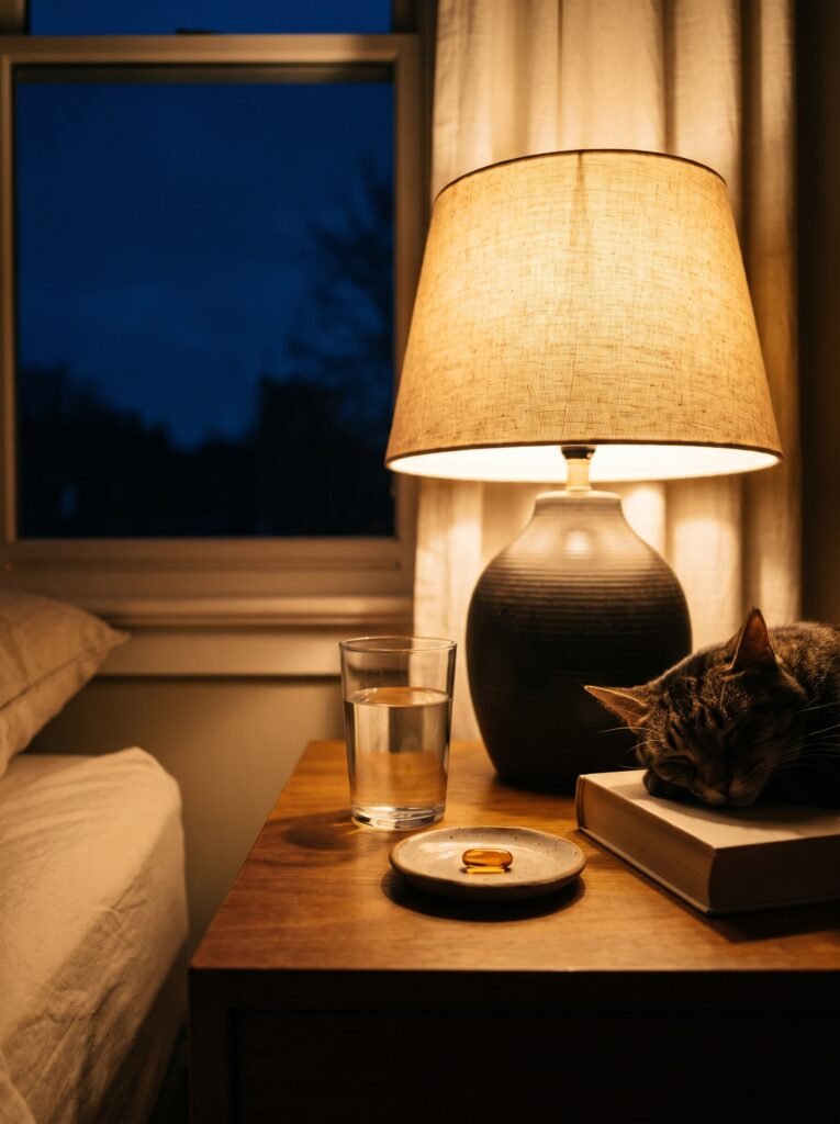 magnesium deficiency solution - evening supplement routine